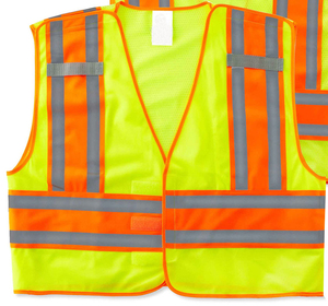 Gilet de sécurité Fluorescent réfléchissant, Logo personnalisé de haute qualité, vente en gros, Logo personnalisé, fabriqué en usine - Product Image 4