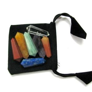 Wholesaler of Chakra Double Point Set : Chakra Double Point Set for Sale Natural Healing <b>Mascot</b> Style - Product Image 1