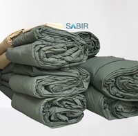OEM 2025 taille personnalisée bâche tente toile bâche tissu multi-usage imperméable kaki olive vert couverture plaine Style feuilles