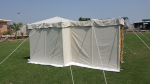 Tente d'intimité en toile imperméable à l'eau avec cadre en aluminium, conception instantanée pour camping, douche et dressing. - Product Image 5