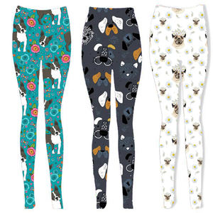 Conjunto de pantalones de Yoga para mujer, mallas con patrón, 2021 - Product Image 2