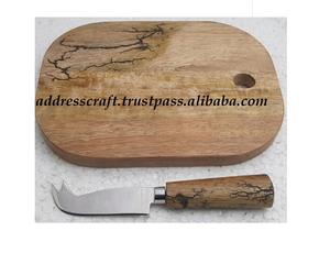 Planches à fromages de qualité supérieure Blocs à découper en bois et en résine personnalisés avec outils de coupe de fromage Ustensiles de cuisine Usage domestique et hôtelier - Product Image 6