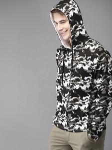 EVERGLOW-Sudadera con capucha para hombre, prenda deportiva masculina de manga larga con estampado en blanco y negro, estilo hip hop, a la moda - Product Image 4