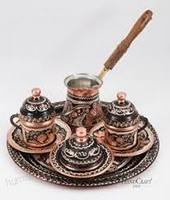 Bouilloire turque en métal de qualité supérieure, ml, avec couvercle, pour la fabrication du thé, du café au prix bas