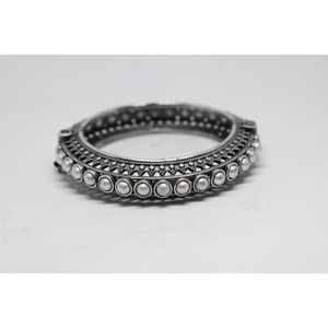 Pulsera de plata de diseño artificial para niñas y mujeres, brazalete abierto de estilo occidental, hecho a mano, indio, 2022 - Product Image 2