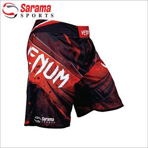 MMA Short de boxe Short MMA personnalisé de haute qualité pour la boxe Emballage personnalisé Vêtements de sport pour hommes, - Product Image 3