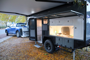 <span class=keywords><strong>Caravana</strong></span> híbrida todoterreno, nuevo diseño, Pop Top, Pop Top, para 5 personas, Top Pop, <span class=keywords><strong>caravana</strong></span>, red de servicio pesado, remolque de camión - Product Image 6