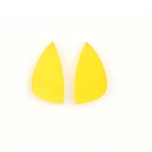 High Quality 12x20mm Natural Yellow Chalcedony Fancy Shape Flat Gemstone Jewelry Making Calibrated Size Loose Stones Supplier