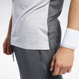 T-shirts unis personnalisables à séchage rapide, manches courtes, pour hommes, respirants, pour la course à pied, vêtements de sport pour hommes - Product Image 4