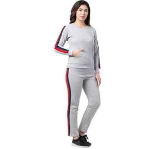 Hot Sale <b>Women's</b> <b>Tracksuits</b> in <b>Grey</b> Color Sports Wear Jogging <b>Tracksuits</b> - Product Image 4