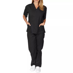 ขายร้อนสบายแฟชั่นแขนสั้นผ้านุ่มเครื่องแบบพยาบาลชุดขัดที่ขายส่ง2022 - Product Image 1