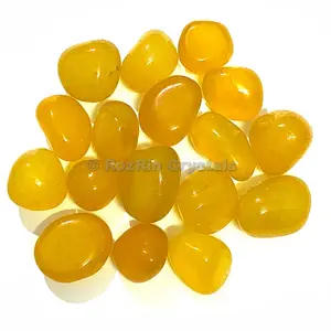 आपूर्तिकर्ता पीले रंग की गोमेद Tumbled पत्थर: पीला गोमेद Tumbled पत्थर के लिए बिक्री
