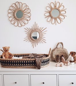 Distributor Rattan <b>Mirror</b> for Home Rattan <b>Wall</b> <b>Mirror</b> From Vietnam - Product Image 2