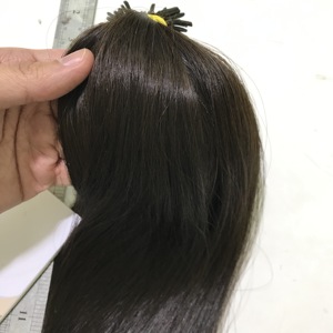 Extensions de cheveux naturels Remy — doreen, cheveux humains, très bon marché, couleur #2, 100% vierges, 0.5-1g par brin - Product Image 5