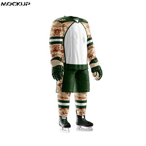 Uniforme de hockey sur glace avec short, uniforme unique et personnalisé pour hockey sur glace, tenue de sport d'équipe, nouveau, sur mesure - Product Image 2