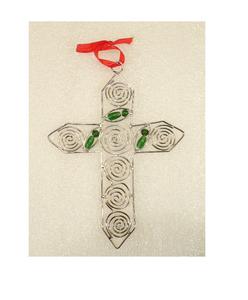Aluminium Religious Hanging Cross <b>Crucifix</b> for Home Living Room <b>Wall</b> Decorative Hanging Item - Product Image 6