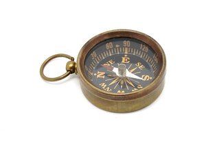 Ensemble de 5 miniatures en laiton nautique : boussole, sextant, télescope, télégraphe et théodolite, cadeau de collection - Product Image 4