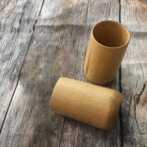 Jeu de manche en bambou et brosse à dents, tasse et brosse à logo personnalisé, tasse en bois, sans danger pour les aliments - Product Image 5