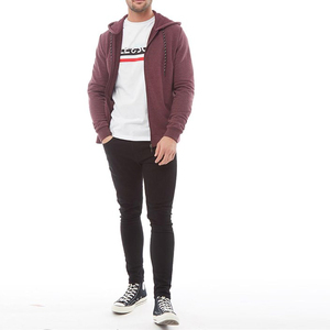 2025 Custom Embroidered 100% Cotton Athletic Hoodie Long Sleeves Loose <b>Mesh</b> Breathable Workout for Gym Fitness Performance - Product Image 3