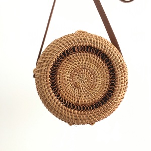 <strong>New</strong> Arrival Collection of Rattan <strong>Handbag</strong> with Chain Strap <strong>Look</strong> Elegant for Women Wicker Crafts Bag Gift <strong>New</strong> Year