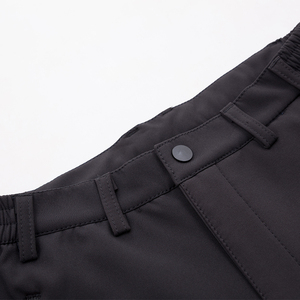 Pantalons en toile mi-lourds pour hommes en gros, été, imperméables, design patchwork à lacets, multi-poches pour la randonnée, la chasse, 100% - Product Image 5