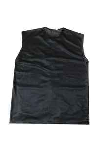 Chaqueta de Barbero con Red en la Espalda y Logotipos Personalizados - Product Image 2