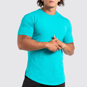 เสื้อยืดคอกลมสีขาวแบบสบายๆ สไตล์ลำลอง ดีไซน์ใหม่ตามสั่ง OEM  แบบเรียบ - Product Image 4