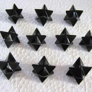 Pierres précieuses obsidienne noire, vente en gros,