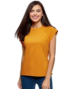 2024最も安い新しい女性のTシャツレディソリッドコットンTシャツ半袖Tシャツ女性の夏の女性のTシャツ