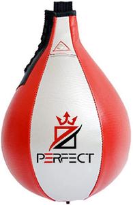 Bolsa de transporte de bolas de velocidad y punzonado cosido a máquina de cuero PU con colores personalizados, equipo esencial para el entrenamiento de boxeo MMA - Product Image 2