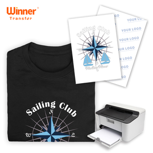 Papier transfert laser foncé <span class=keywords><strong>pour</strong></span> transfert permanent, format A4, <span class=keywords><strong>film</strong></span> B, 100 feuilles, fournisseur de transfert de fabricant - Product Image 1