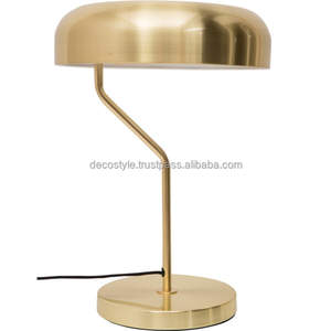 Lampe de table en laiton pur - Product Image 1