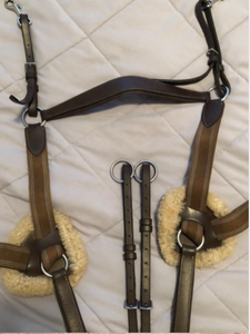 Offre Spéciale Qualité Supérieure D'équitation En Cuir Véritable Cheval Sautant Cuirasse/réchauffement Cuirasse De Cheval - Product Image 3
