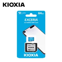 EXW価格KIOXIA EXCERIA microSDカード真新しいSDXCTFカード (アダプター付き) U1C10メモリーカード64GB