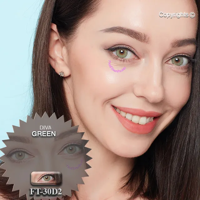 Color contact lens for small eyes manufactured in South Korea Freshtone DIVA