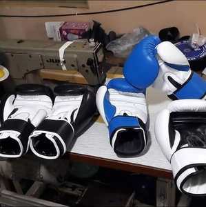 Customized Professional Muay Thai Leather <b>Training</b> Sparring Gloves High Quality Kickboxing Hand Grips Direct Factorial Ventures - Product Image 5