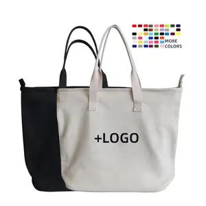 2024 new design tote bags high quality cotton canvas utility grocery bag shopping carry tote bags bulk quantity supplier