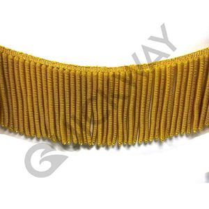 พู่ประดับแบบบิดขอบพู่ทองแท่งแบบกำหนดเอง OEM และขายส่งจากโรงงาน - Product Image 4