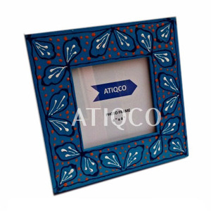 Meilleur design Cadre photo en bois carré en nid d'abeille coloré pour chambre salon ou bureau - Product Image 5