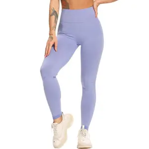 高腰无缝蜂窝健身瑜伽裤智能女孩提升瑜伽打底裤女性定制打底裤