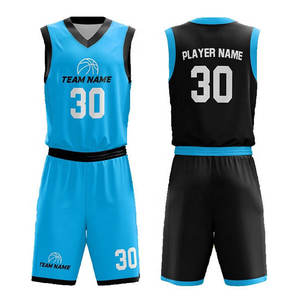 ชุดบาสเก็ตบอลแบบใส่กลับด้านได้,พิมพ์ลายระเหิดดีไซน์ใหม่ปี2022 - Product Image 6