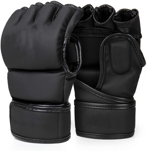ถุงมือ Mma แบบครึ่งนิ้ว,ถุงมือศิลปะการต่อสู้แบบผสมโลโก้แบบมืออาชีพ - Product Image 5