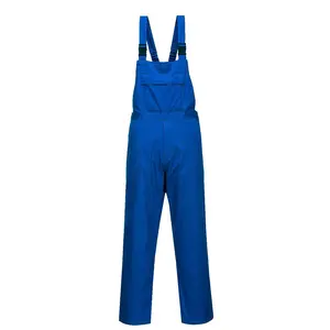 Hot selling Men's Overalls Bibs Pants Multi-pocket Polyester/cotton bib & brace overall