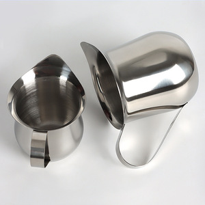 Pichet à café en acier inoxydable en forme de cloche, pour espresso, crème, <span class=keywords><strong>lait</strong></span>, pour barista, <span class=keywords><strong>cappuccino</strong></span>, espresso - Product Image 3