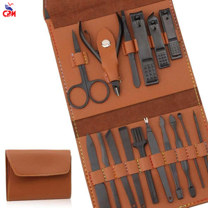 Kit de manucure et pédicure professionnel 16 en 1 de qualité supérieure, en acier inoxydable, pour les soins des ongles, idéal pour les voyages, les salons et l'usage personnel - Product Image 5