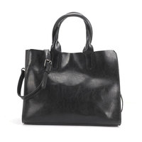 Sac à main en cuir de grande taille pour femmes, tendance, avec fermeture éclair, bandoulière réglable, logo personnalisé, haute qualité, nouveau design