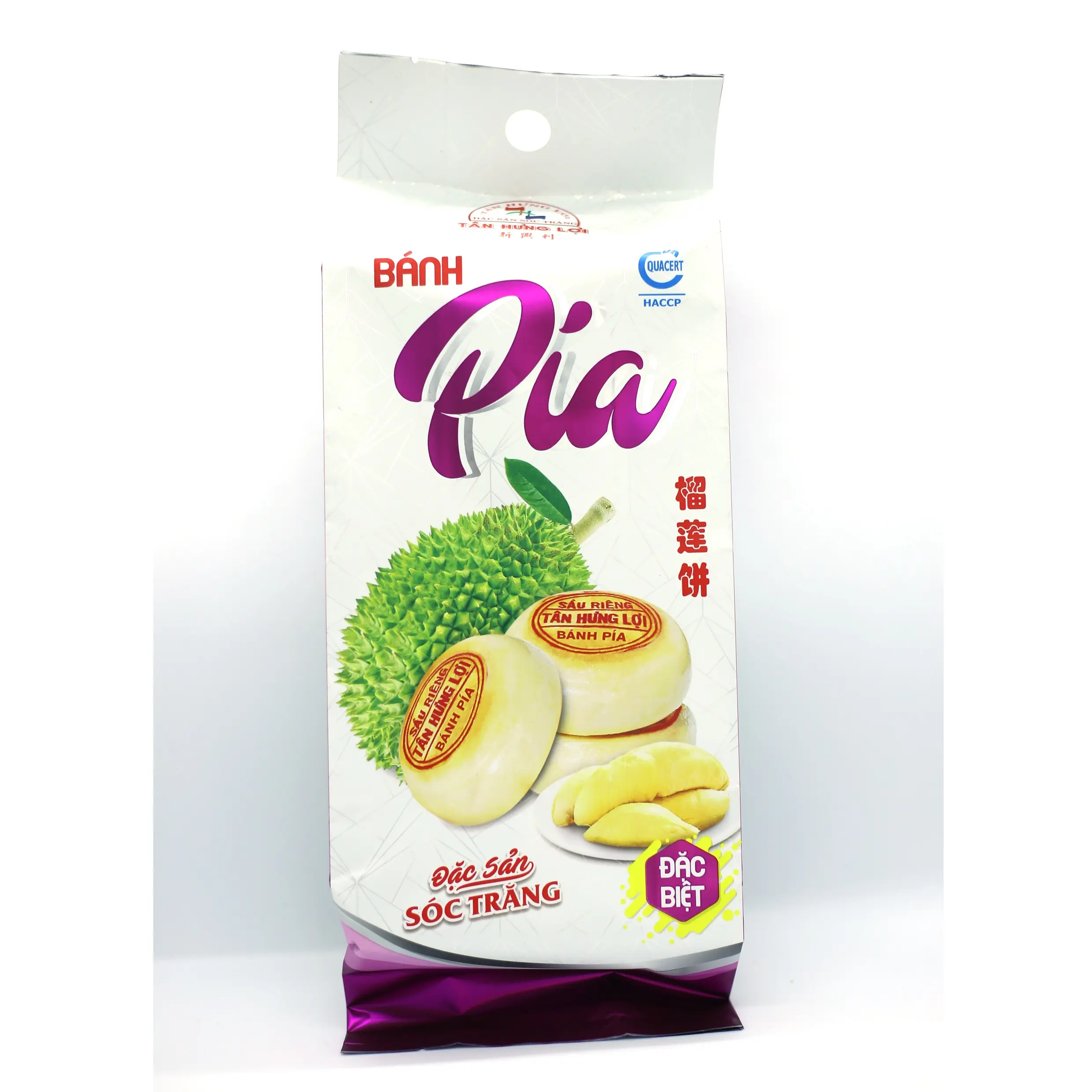 फल अखरोट नमकीन स्वाद ताजा शैली तारो Durian पिया के साथ केक अंडे की जर्दी से 300 ग्राम निर्यात वियतनाम