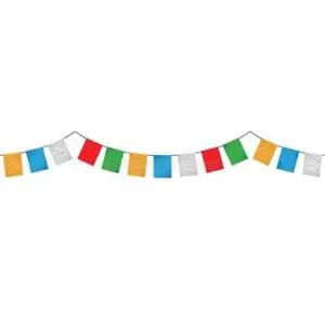 印度制造的西藏批发商手工风户外经幡彩色矩形促进和平同情力量