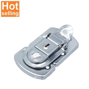 Customized Variety Music Equipment <b>Locks</b> with HC220 Galvanized Nickel Metal Self-<b>lock</b> Hardware Padlockable Manufacturer Direct - Product Image 1