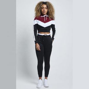 Conjunto Deportivo Casual de Invierno para Mujer, 2 Piezas, Sudadera con Capucha Larga y Pantalones Deportivos, 100% Algodón, Felpa, Secado Rápido, Transpirable, Largo Completo, Corte Regular - Product Image 3